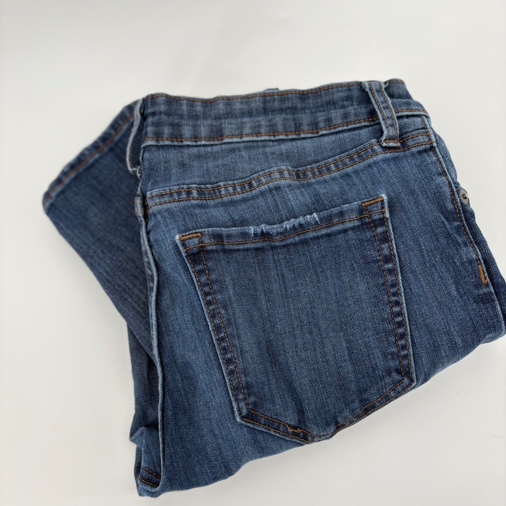 Gap Denim Womens‎ 28 Regular Skinny Jeans Dark Wash Stretch Blue 1166